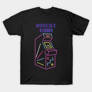 Insert Next Coin Arcade Gamer T-Shirt